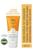 Incia %100 Doğal Bebek Güneş Kremi-leke Karşıtı Mineral Filtreli Yüksek Koruma 50spf Uva Uvb 50ml - 1