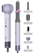 Sinbo Pro Airwrap Compact Uzun Multi-Styler Hava Üfleme 5in1 Saç Şekillendirici Lila - 1