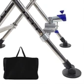 Ayt Sunup SN-25796 Metal Balıkçı Taburesi Katlanabilir Taşınabilir Ayarlanabilir Katlanır Tabure 50x32cm - 3