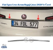 Fiat Egea Cross Krom Bagaj Çıtası 2020 Ve Üzeri Paslanmaz Çelik thumbnail 1