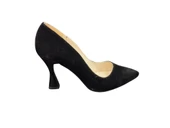 Merry Pace 6395161Z 9 cm Topuk Boyu Süet Sivri Burun Kadın Stiletto Ayakkabı - 1