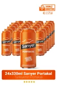 Sarıyer Portakal Aromalı Gazoz 330ml x 24 Adet - 1