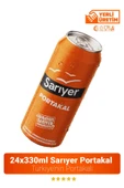 Sarıyer Portakal Aromalı Gazoz 330ml x 24 Adet - 2