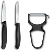 Victorinox 6.7113.35 SwissClassic Üçlü Soyacak ve Bıçak Seti - 1