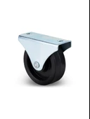 Sabit Tabanlı Masa Tekeri Sehpa ve Dolap Tekeri (Teker Çapı:25 mm Yükseklik:30 mm) Siyah SİYAH - 1 ADET - 1