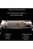 Watch Use 19 Ultra Akıllı Saat 8 Kordonlu-Bluetooth Kulaklık-Koruma Kılıfı iPhone Huawei Uyumlu 8-9 - 4