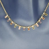 Işıltılı Melodi Kadın Genç Kolye thumbnail 4