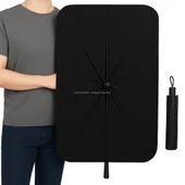 Katlanabilir Şemsiye Tipi Güneşlik 140x80 cm UV Koruma Isı Yalıtımı Kolay Kurulum - 7