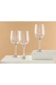 Palma Cam 3'lü Kadeh 395 ml Şeffaf thumbnail 2