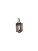 Metal Vakumlu 5mm Geçme Raf Pimi Vantuzlu Dolap Raf Altı Pimi(VANTUZLU)(METAL) Krom KROM - 12 ADET - 2