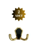Seçil Vestiyer Askısı Küçük ve Büyük Portmanto Dolap Askısı (Altın - Siyah - Krom) Altın ALTIN - KÜÇÜK - 2 ADET KÜÇÜK - 1