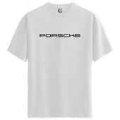 Porsche GT3 RS v2 – %100 Pamuklu Erkek Beyaz Tişört – Premium Quality thumbnail 2