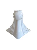 Sultan Lükens Desenli 14CM Beyaz Plastik Ayak Mobilya Masa ve Dolap AYAĞI(14CM)(BEYAZ) Beyaz 14cm 14cm - 2 ADET - 2