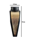 STİL 15CM Plastik Ayak Mobilya Masa ve Dolap Ayağı(15CM)(SİYAH - ALTIN) Siyah 15cm 15cm - 2 ADET - 5