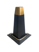 Irem Siyah Altın 20 cm Plastik Ayak Mobilya Masa ve Dolap Ayağı(20cm)(SİYAH - ALTIN) Siyah 20cm 20cm - 2 ADET - 2