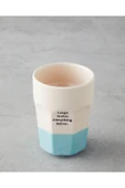 Shine Day Seramik 2'li Bardak 280 ml Pembe - Mavi - 2