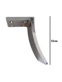 Yay Krom 12CM Metal Ayak Masa Dolap ve Mobilya Ayağı(KROM)(12cm)(METAL) Krom 12cm KROM - 1 ADET - 5