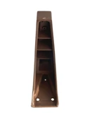 STİL 15CM Plastik Ayak Mobilya Masa ve Dolap Ayağı(15CM)(KAHVERENGİ - ALTIN) Kahverengi 15cm 15cm - 1 ADET - 3