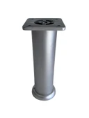 Plastik Gümüş Ayarlı Ayak Mobilya Masa ve Dolap Ayağı(GÜMÜŞ) Gümüş 15cm 15cm - 2 ADET - 3