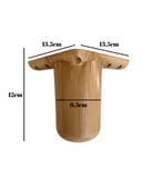 Bohem Yuvarlak 12cm Ahşap Desenli Plastik Ayak Mobilya Masa ve Dolap AYAĞI(12cm)(AHŞAP Desenli) Ahşap Rengi 12cm 12cm - 2 ADET - 5