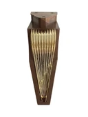 STİL 15CM Plastik Ayak Mobilya Masa ve Dolap Ayağı(15CM)(KAHVERENGİ - ALTIN) Kahverengi 15cm 15cm - 1 ADET - 4