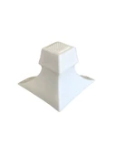 Lükens Beyaz 8cm Plastik Ayak Mobilya Masa ve Dolap Ayağı(8CM)(BEYAZ) Beyaz 8cm 8cm - 2 ADET - 2