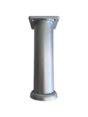 Plastik Gümüş Ayarlı Ayak Mobilya Masa ve Dolap Ayağı(GÜMÜŞ) Gümüş 15cm 15cm - 1 ADET - 1