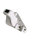 Lükens Şeritli 11cm Plastik Ayak Mobilya Masa ve Dolap Ayağı(BEYAZ 11cm) Beyaz 11cm 11cm - 1 ADET - 3