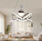 TT Aydınlatma TT331-TPL-KR  Krom Kaplama Tek Toplu 3 Renk Modüllü Ledli Avize thumbnail 3