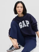 Gap Logo V-Gap Herıtage Crew Bisiklet Yaka Fleece Sweatshirt Kadın Sweatshirt - 4