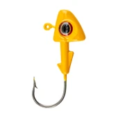 Jighead - Zoka - Kurşunlu Olta İğnesi - (XH-A 07) - Sarı - 8 Gr - 5 Adet - 6
