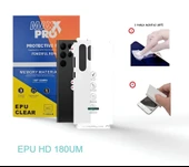 HONOR X10 NANO Full Arka Kaplama Esnek ULTRA İnce - MAXXPRO - EPU HD - 1