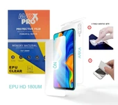 Samsung Galaxy A50 NANO Ön Ekran + Full Arka Kaplama SET Esnek ULTRA İnce - MAXXPRO - EPU HD - 1