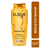 L'Oréal Paris Elseve Mucizevi Yağ Besleyici Bakım Şampuanı 400 ml - 1