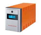 MAKELSAN MU01500L11PL005 LION+PLUS 1500 VA LCD EKRAN/USB/5-10dk 2x12V/9AH L.Interactive - 1