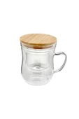 Brew - Süzgeçli Cam Çay Bardağı 400ml - 1