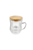 Brew - Süzgeçli Cam Çay Bardağı 400ml - 2