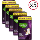 Molped  Supernight Hijyenik Ped Uzun Gece Süper Ekonomik 20'li (5 Adet) - 1