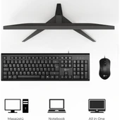 Lecoo Cm101 Siyah Kablolu Mouse & Klavye Set - 4