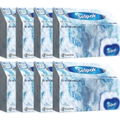 Selpak  El ve Yüz Havlusu 8 Paket 640 Yaprak - 1