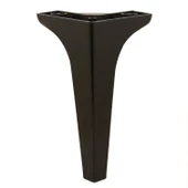 Lüks Mobilya Kanepe Sehpa TV Ünitesi Koltuk Ayağı 19 cm Siyah Baza Ayak 4 Adet thumbnail 6