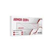 Hiksemi Armor 3600Mhz DDR4 HSC408U36E2 8GB Beyaz PC Ram - 2
