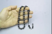 Oltu Taşı Damla Karpuz İşleme tespih - 3