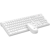 Lecoo Km2001 Klavye & Mouse Kablosuz Set Beyaz - 10