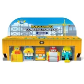 POLI MRT-761 Robocar Poli Mini İnşaat Araçları 5li Set - 1