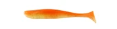 Captain 3075 Shad Tail Soft 10 cm 4.7 Gr Levrek Turna Silikonu 5'li Paket Suni Yem Turuncu - Silikon Balık - 2