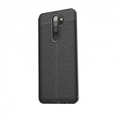 Xiaomi Redmi Note 8 Pro Kılıf Zore Niss Deri Desenli Silikon - 1