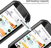 Honeywell EDA52 ile uyumlu 1 Adet Ön Body Şeffaf Ultra Ekran Koruyucu Nano Jelatin - 7