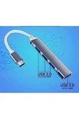 GAB-TCUM20 TYPE-C USB HUB 4LÜ METAL 2,0 - 1