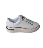 YAZKIŞ Kadın Siyah Beyaz Kalın Taban Günlük Spor Ayakkabı thumbnail 6